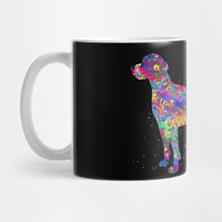 weimaraner dog watercolor Mug